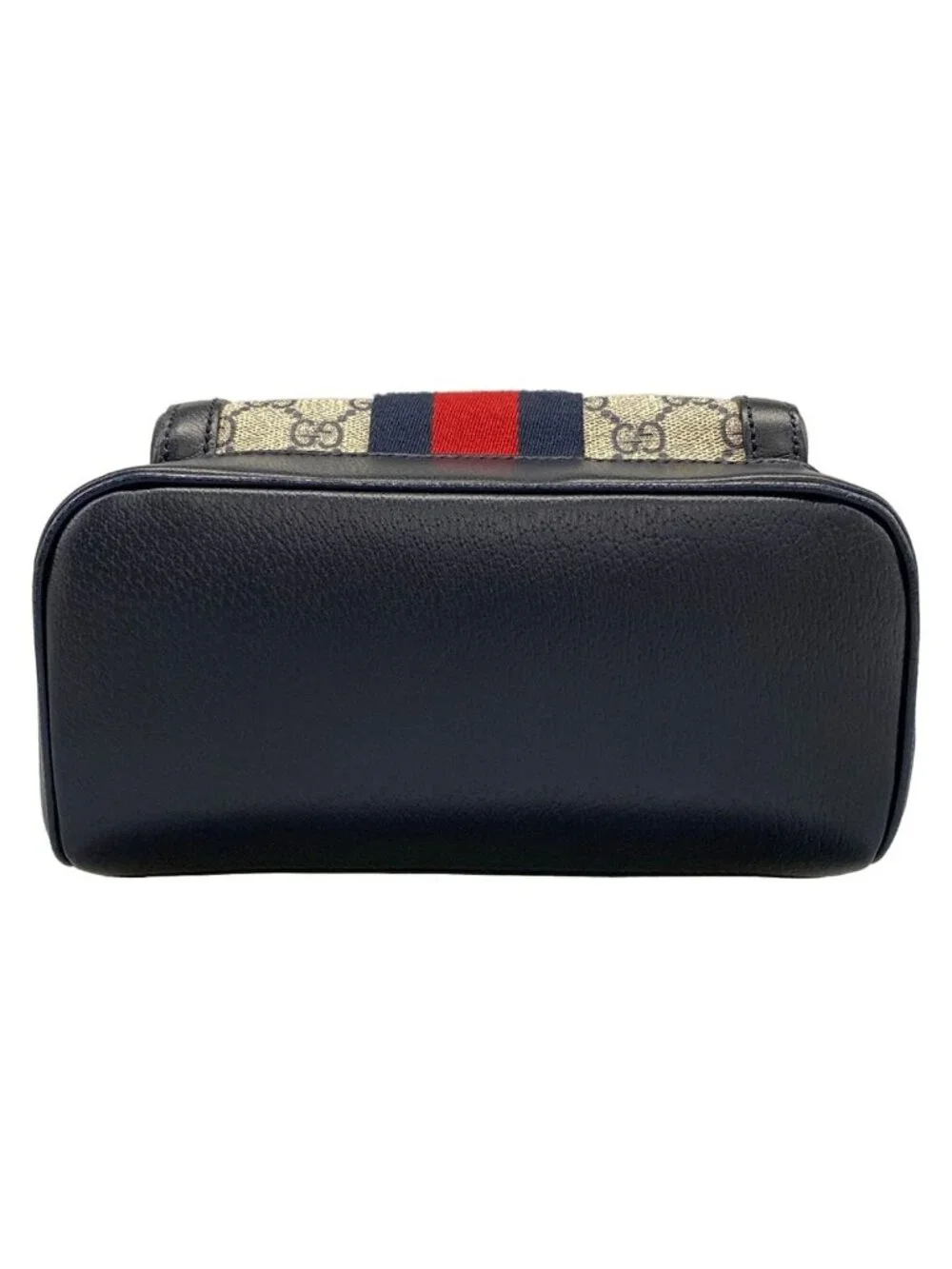 Gucci Backpack Ophidia Ivory Navy Red Leather